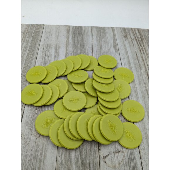 Cranium Pop 5 Board Game Replacement Parts Green Point Counting Tokens - Picture 2 of 3